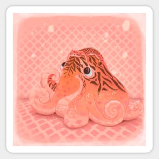 Camouflaged octopus Sticker